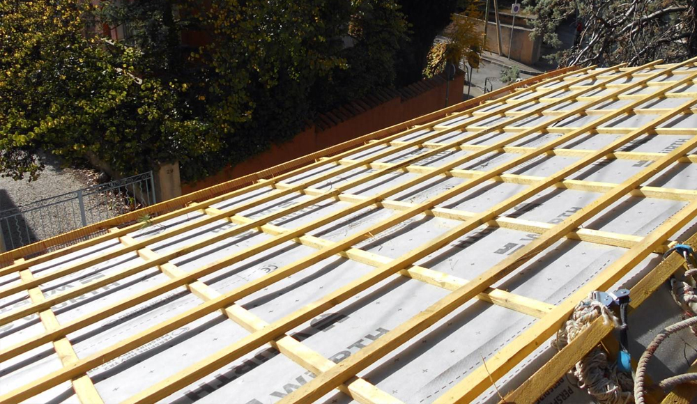 Travaux de charpente